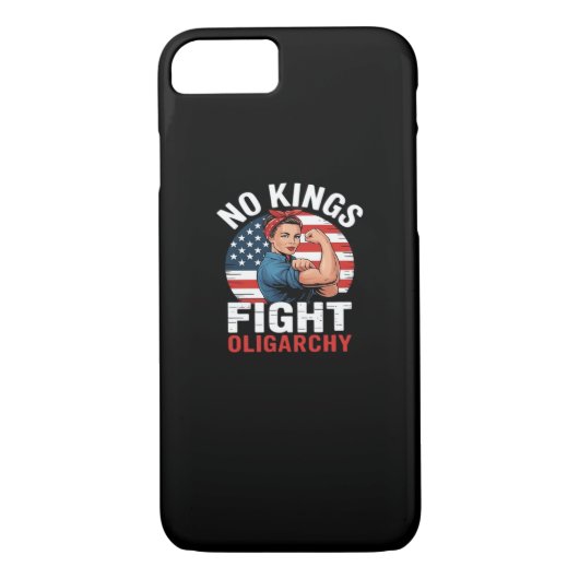 Coques Case-Mate iPhone No King Patriotic Freedom No Kings In America Vint (Dos)