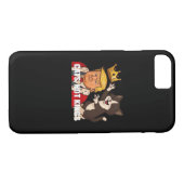 Coques Case-Mate iPhone No Kings Anti Cats Funny Classic Style (Dos (Horizontal))