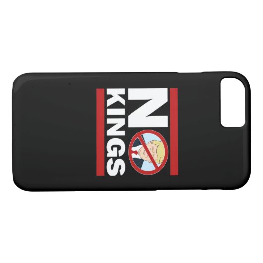 Coques Case-Mate iPhone No Kings Anti Classic Minimal Clean (Dos (Horizontal))