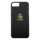 Coques Case-Mate iPhone No Kings Funny Design (Dos)