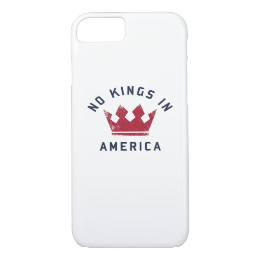 Coques Case-Mate iPhone No Kings In America Anti Fascism USA Classic (Dos)