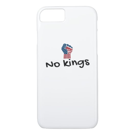 Coques Case-Mate iPhone No Kings In America Classic Minimal Clean (Dos)