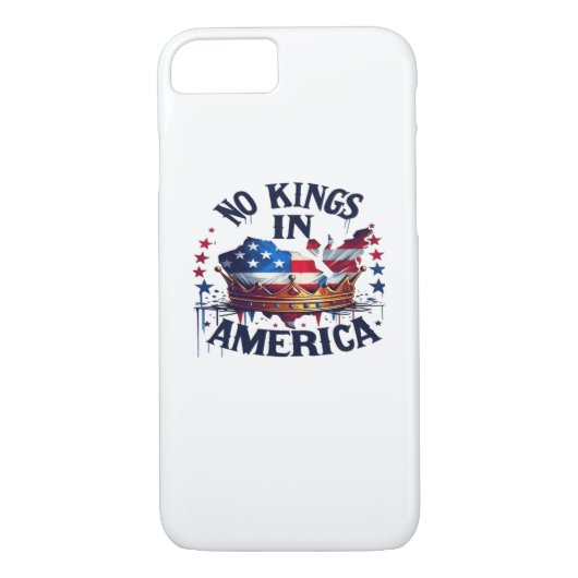 Coques Case-Mate iPhone No Kings In America Classic Retro Cool (Dos)
