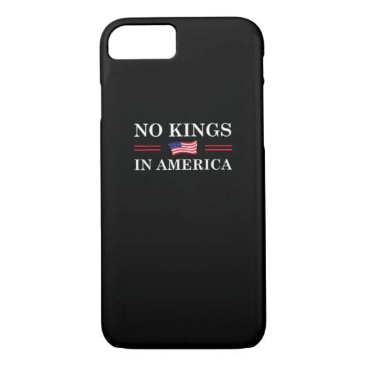 Coques Case-Mate iPhone No Kings In America Freedom No King Lives American (Dos)