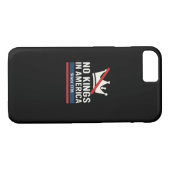 Coques Case-Mate iPhone No Kings In America Since 1776 Patriotic Graphic D (Dos (Horizontal))