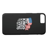 Coques Case-Mate iPhone No Kings In America Since 1776 Protest Creative St (Dos (Horizontal))