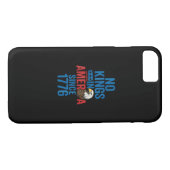 Coques Case-Mate iPhone No Kings In America Since 1776 Shirt No Kings Men (Dos (Horizontal))