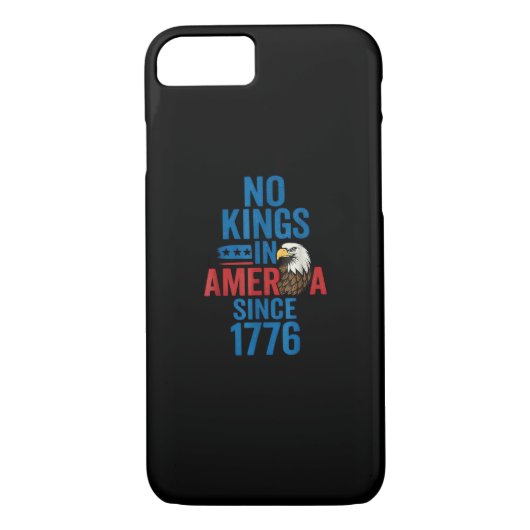 Coques Case-Mate iPhone No Kings In America Since 1776 Shirt No Kings Men (Dos)