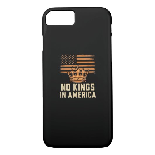 Coques Case-Mate iPhone No Kings In America United States Independence Cre (Dos)