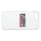 Coques Case-Mate iPhone No Kings In America USA Minimal Clean (Dos (Horizontal))