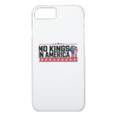 Coques Case-Mate iPhone No Kings In America USA Minimal Clean (Dos)
