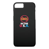 Coques Case-Mate iPhone No Kings In The USA (Dos)