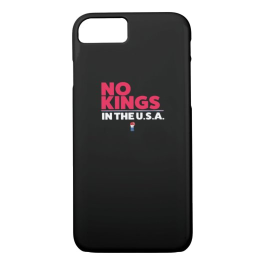 Coques Case-Mate iPhone No Kings In The USA Trendy Graphic (Dos)