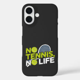 Coques iPhone 16 No Tennis, No Life – Design Sportif et Dynamique