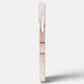 Coques Case-Mate iPhone Noble Cuivre Et Or Abstrait Art Fractal Moderne (Verso / Gauche)