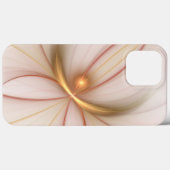 Coques Case-Mate iPhone Noble Cuivre Et Or Abstrait Art Fractal Moderne (Verso (horizontal))