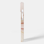 Coques Case-Mate iPhone Noble Cuivre Et Or Abstrait Art Fractal Moderne (Verso / Gauche)