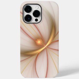 Coque Pour Pour iPhone 14 Pro Max Noble Cuivre Et Or Abstrait Art Fractal Moderne