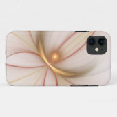 Coques Case-Mate iPhone Noble Cuivre Et Or Abstrait Art Fractal Moderne (Dos (Horizontal))