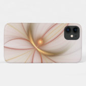 Coques Case-Mate iPhone Noble Cuivre Et Or Abstrait Art Fractal Moderne (Dos (Horizontal))