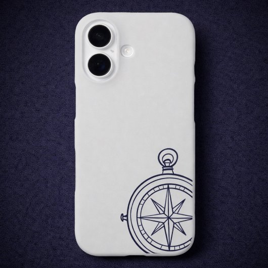 Coques Case-Mate iPhone Nocturnal Study dark academia compass  