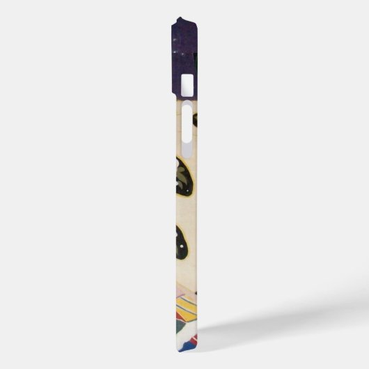 Coques Case-Mate iPhone NOCTURNE AVEC MASQUES / Mascarade vénitienne (Verso / Gauche)