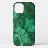 Coques Case-Mate iPhone Nodules de malachite vert (Verso)