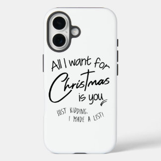 Coques iPhone 16 Noël