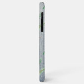 Coques Case-Mate iPhone *~* Noël à Demin Holly Poinsettias (Dos/Gauche)