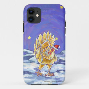 Coque Case-Mate Pour iPhone Noël au poulet