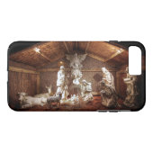 Coques Case-Mate iPhone Noël Avent Jésus Nativité Manger Scène (Dos (Horizontal))