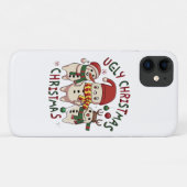 Coques Case-Mate iPhone Noël blanc ;UGLY CHRISTMAS (Dos (Horizontal))