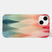 Coques Case-Mate iPhone Noël Boho pastel (Verso (horizontal))