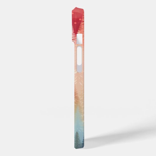 Coques Case-Mate iPhone Noël Boho pastel (Verso / Gauche)