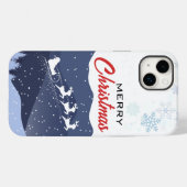 Coques Case-Mate iPhone Noël | Bonne année | cadeau Père Noël (Verso (horizontal))