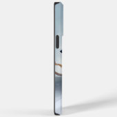 Coques Case-Mate iPhone Noël Dachshund neige hiver (Verso / Droite)