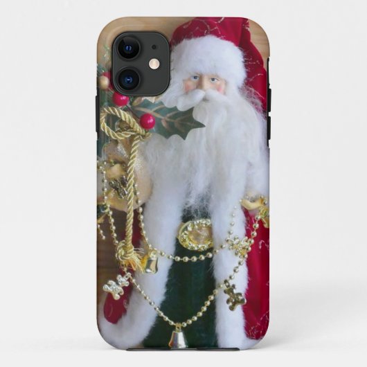 COQUES Case-Mate iPhone NOËL DÉCORATIF PÈRE NOËL (Dos)