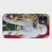 COQUES Case-Mate iPhone NOËL DÉCORATIF PÈRE NOËL (Dos (Horizontal))