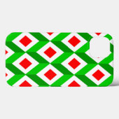 Coques Case-Mate iPhone Noël des cubes 3D (Verso (horizontal))