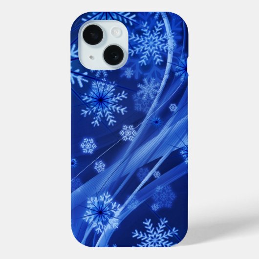 Coques Case-Mate iPhone Noël des Flèches de neige en hiver (Verso)