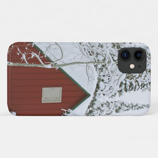 Coques Case-Mate iPhone noël d'hiver 99 (Dos (Horizontal))