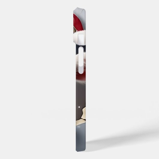 Coques Case-Mate iPhone Noël du veau en 3D (Verso / Gauche)