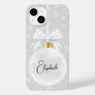 Coque Pour iPhone 14 Noël élégant