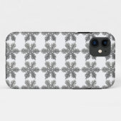 Coques Case-Mate iPhone Noël Fête Silencieux Snowflake Star Design (Dos (Horizontal))