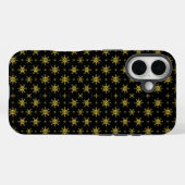Coques Case-Mate iPhone Noël Flocon de Neige Moderne (Verso (horizontal))