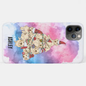 Coques Case-Mate iPhone Noël Funny Labrador Retriever Puppy Noël (Dos (Horizontal))