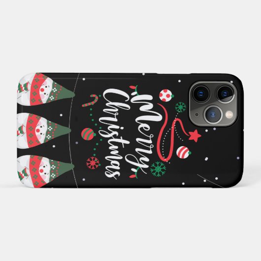 Coques Case-Mate iPhone Noël Jingle Bells Joyeuse Salutations Collection (Dos (Horizontal))
