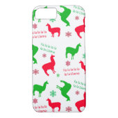 Coques Case-Mate iPhone Noël Llama Fa la Llama (Dos)
