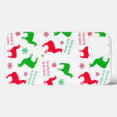 Coques Case-Mate iPhone Noël Llama Fa la Llama (Verso (horizontal))
