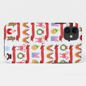 Coques Case-Mate iPhone Noël mignon (Dos (Horizontal))
